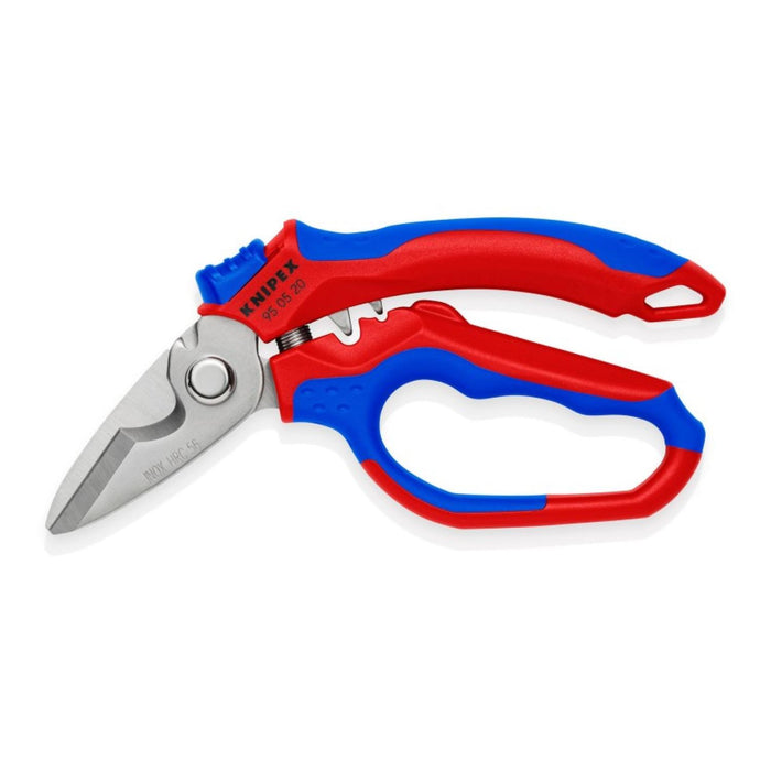 Knipex 95 05 20 US Angled Electrician's Shears, 6 1/4"