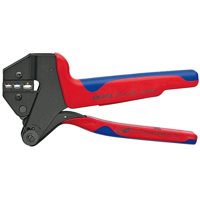 Knipex 97 43 06 Crimp System Pliers with fixed crimping dies