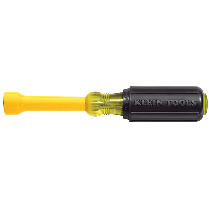 Klein Tools 640-7/16 7/16 x 3" Coated Hollow-Shank Nut Driver