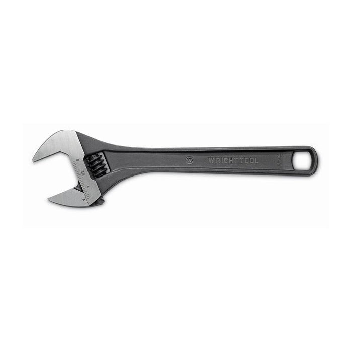 Wright Tool 9AB15 15-Inch Adjustable Wrench with 1-3/4-Inch Maximum Capacity, Black