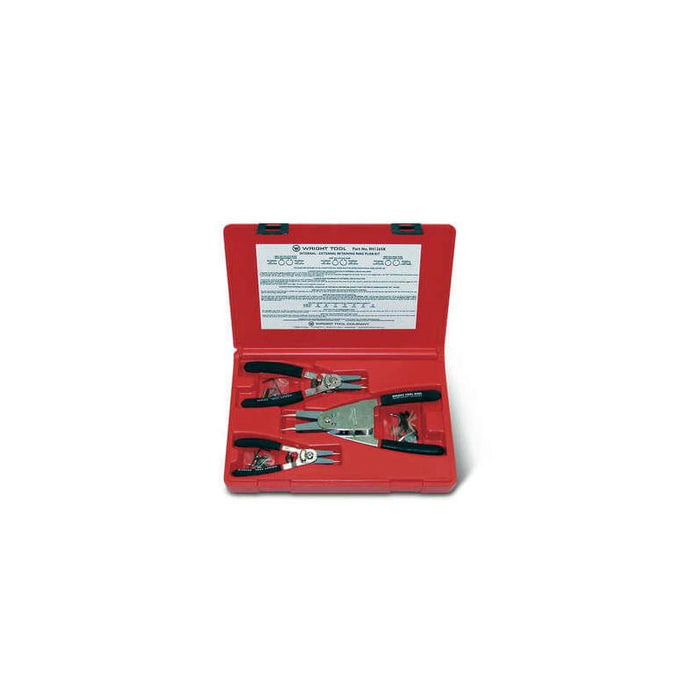 Wright Tool 9H1265K Snap Ring Plier Set - 3 pieces