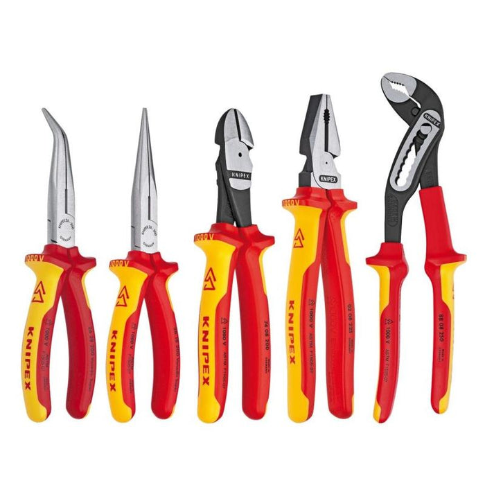 Knipex 9K 00 80 142 US 5 Pc 1000V Insulated Pliers Set