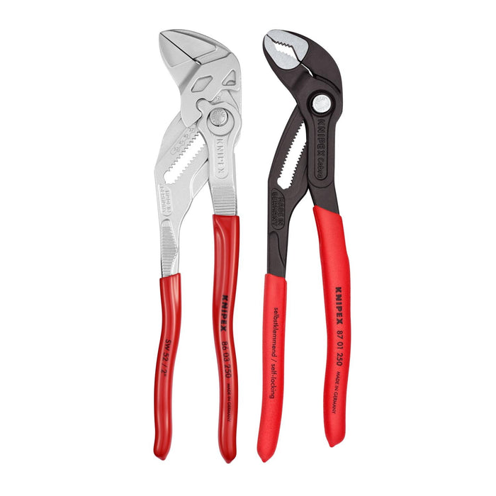 Knipex 9K 00 80 147 US Cobra Water Pump and Pliers Wrench Set, 2 Pc.