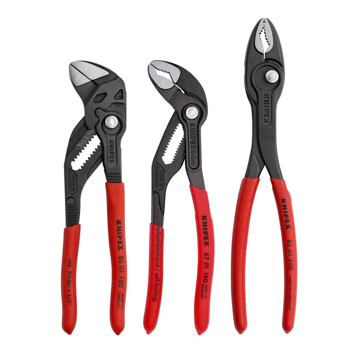 Knipex 9K 00 80 156 US Top Selling Pliers Set, 3 Pc.