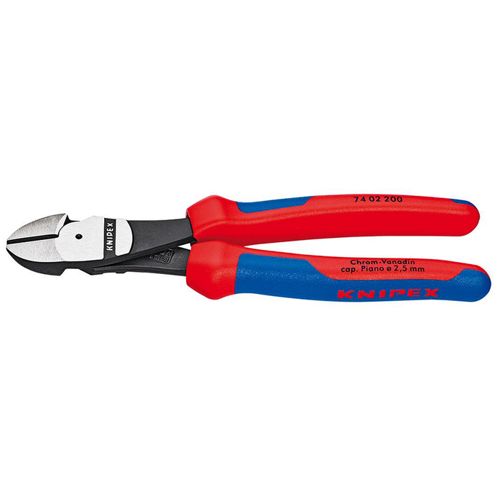 Knipex 74 02 200 High Leverage Diagonal Cutters, 200 mm