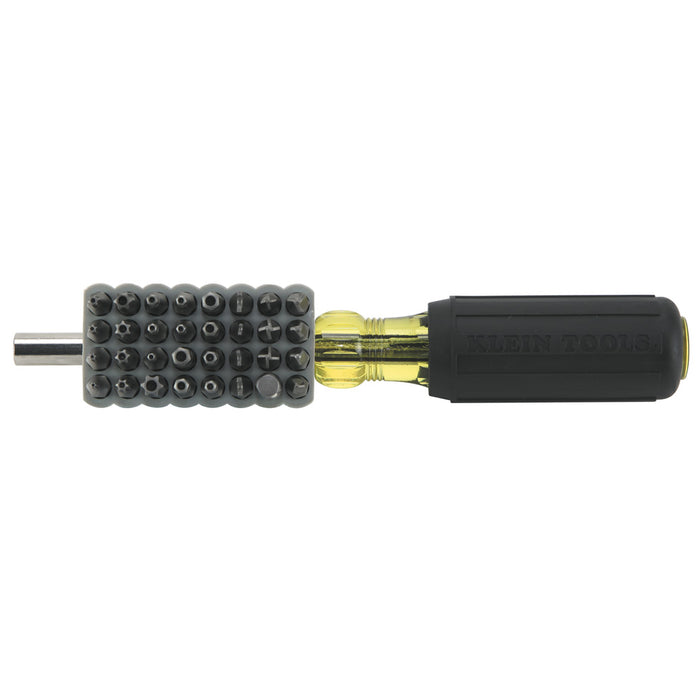 Klein Tools 32510 Magnetic Screwdriver with 32-Piece Tamperproof Bit Set