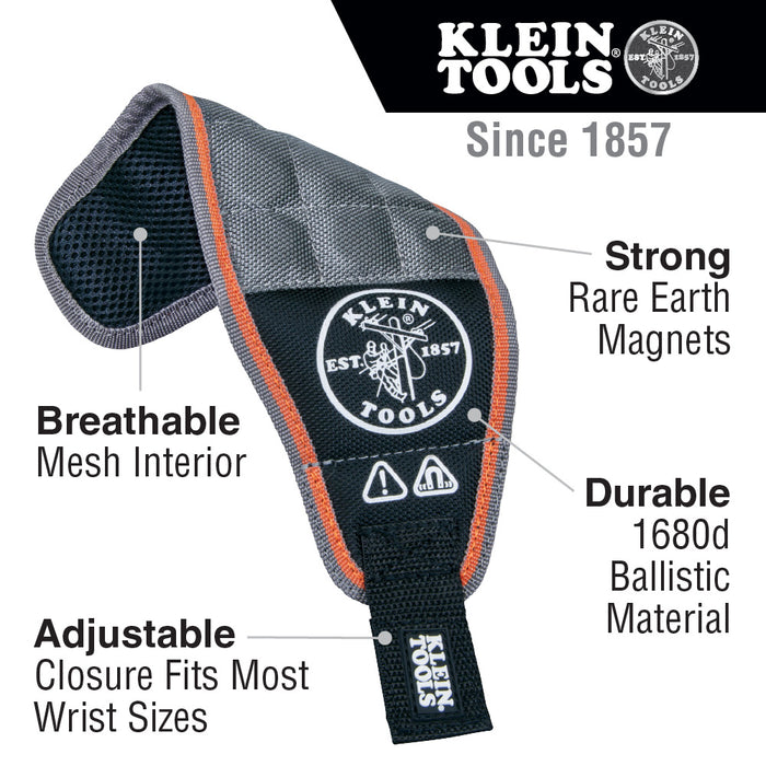 Klein Tools 55895 Tradesman Pro Magnetic Wristband