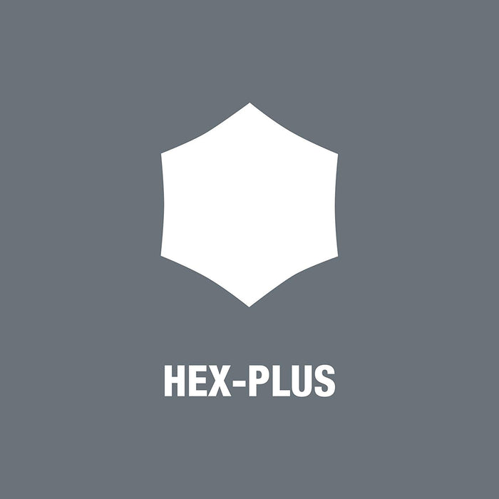 Wera 05023107001 Kraftform Plus 354 Hex-Plus 2.5mm Hexagon Screwdriver