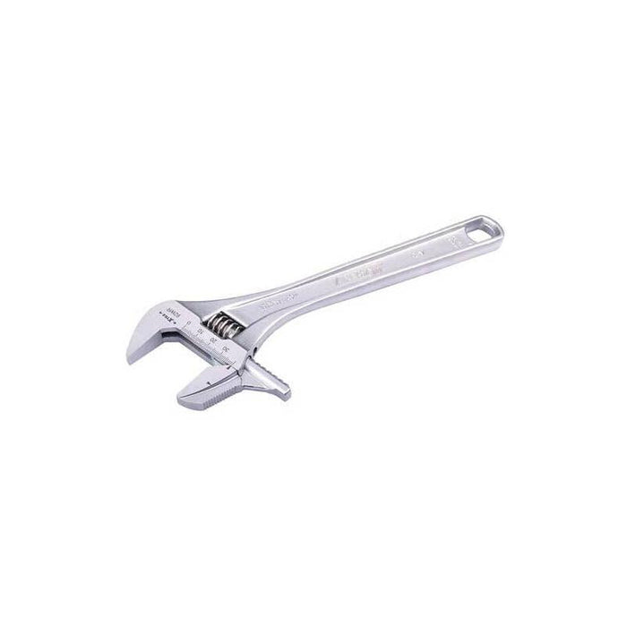 Irega 92WR10 Reversible Adjustable Wrench Chrome Wide 10 Inch