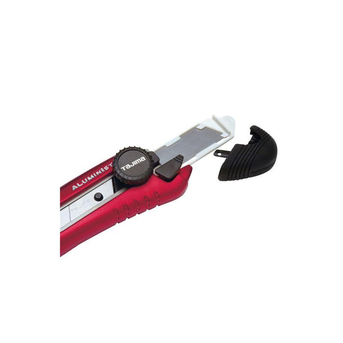 Tajima Tools AC-501R [L] Heavy Duty Aluminist, Dial Lock Blade Lock, 3 x Endura-Blade, Red