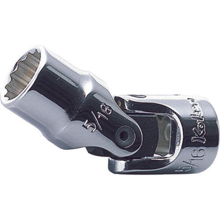 Ko-Ken AS2445A-5/16 1/4 In Sq. Dr. Universal Socket 5/16 In 12 Point Length 34.6mm Aerospace