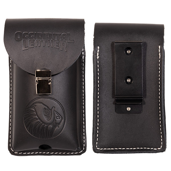 Occidental Leather B5330 Clip-on XL Leather Phone Holster