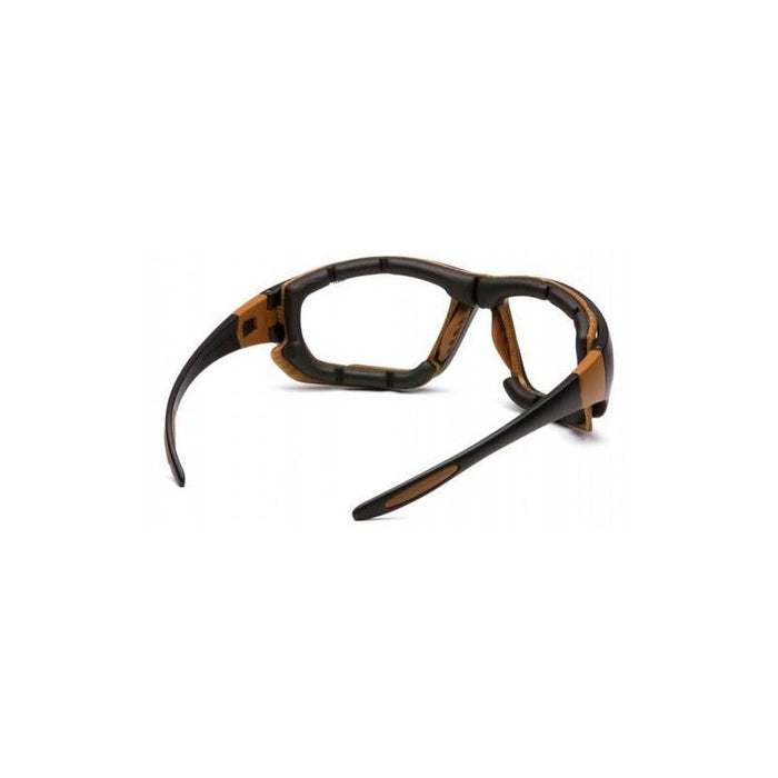 Carhartt CHB410DTP  Full Frame Interchangeable Strap Foam Padded Safety Glasses
