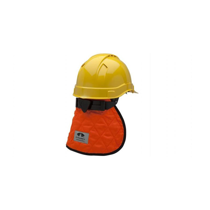 Pyramex CNS140 Cooling Hard Hat Pad and Neck Shade - Hi Vis Orange