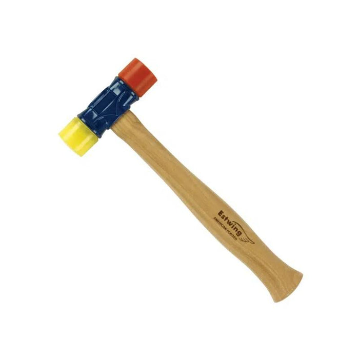 Estwing DFH-12 Red And Yellow Rubber Mallet Hammer 12 Oz