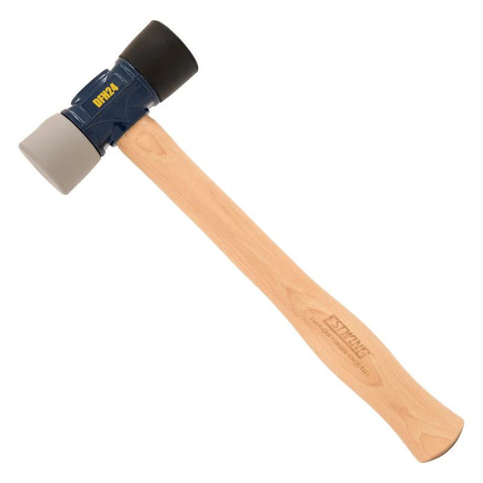 Estwing DFH-24 Black And Gray Rubber Mallet Hammer 24 Oz
