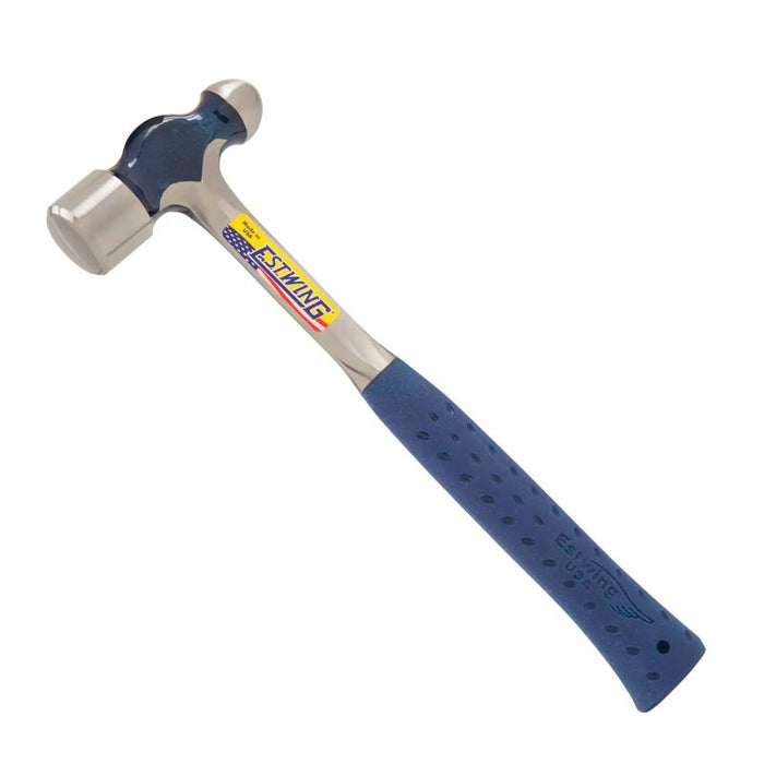 Estwing E3-12BP 12 Oz Ballpeen Hammer With Blue Vinyl Shock Reduction Grip