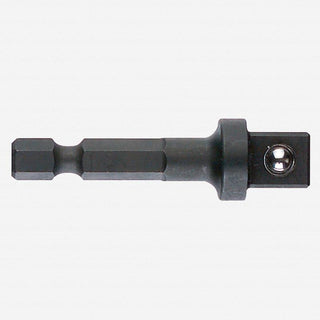 Felo 0715730489 3/8" x 2" Power Bit Adapter with 1/4" drive