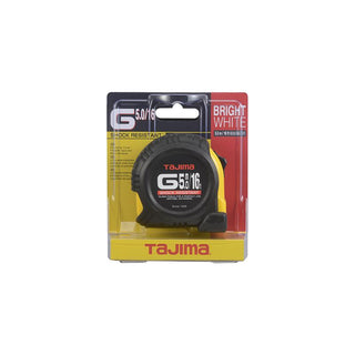 Tajima G-16/5MBW G-Series, standard & metric scale 16 ft. / 5m x 1 inch steel blade