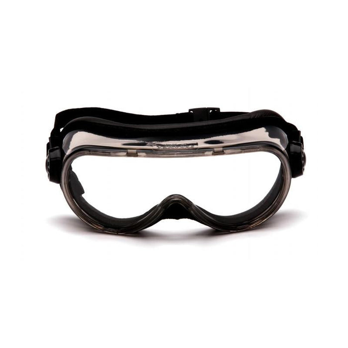 Pyramex G404T Goggles - Clear H2X Anti-Fog Top Shelf Chemical Splash Goggle with Foam Padding