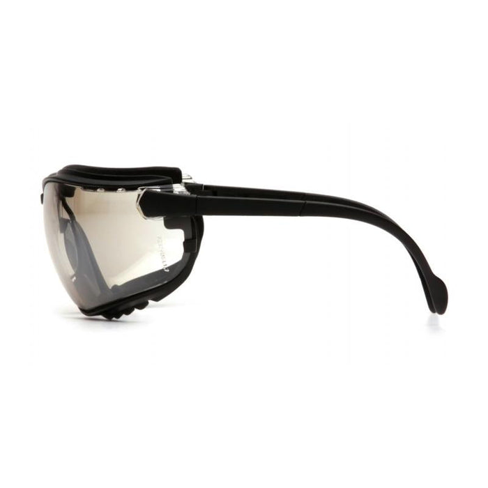 Pyramex GB1880ST V2G - Black Frame/Indoor/Outdoor Mirror Anti-Fog Lens