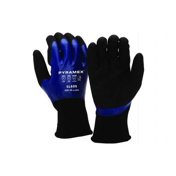Pyramex GL605 Sandy & Smooth Nitrile Gloves