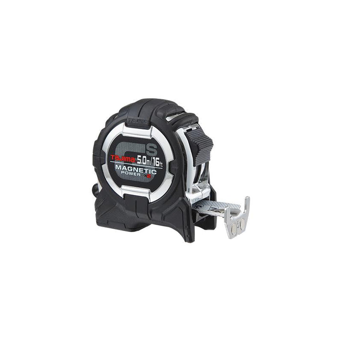 Tajima Tool GS-SC16/5MBW GS-Lock, 16ft/5m x 1in with Compatible Clip & Dual Magnetic Power