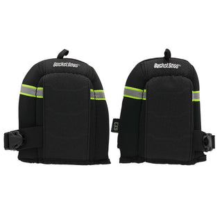 Bucket Boss GX3 Flooring Knee Pads, KneeKeeper HV Kneepads Black