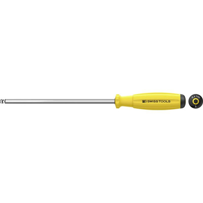 PB Swiss Tools PB 8206.S 3-100 ESD SwissGrip ESD Screwdriver Hex With Ball End 3 mm