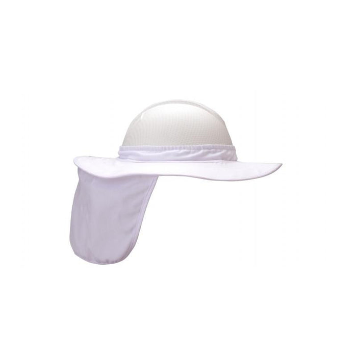 Pyramex HPSHADE10 Hard Hat Shade with Brim - White