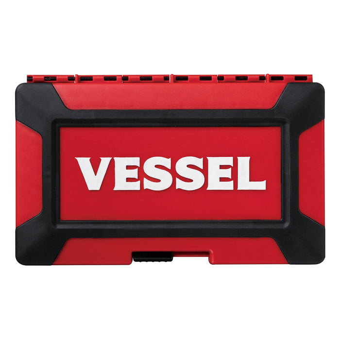 Vessel Tools HRW3002MW Wood-Compo Socket Wrench Set, 3/8" Drive