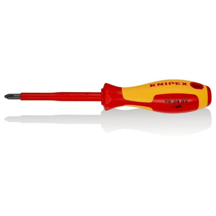 KNIPEX 98 24 02 Phillips Screwdrivers Insulated, PH2