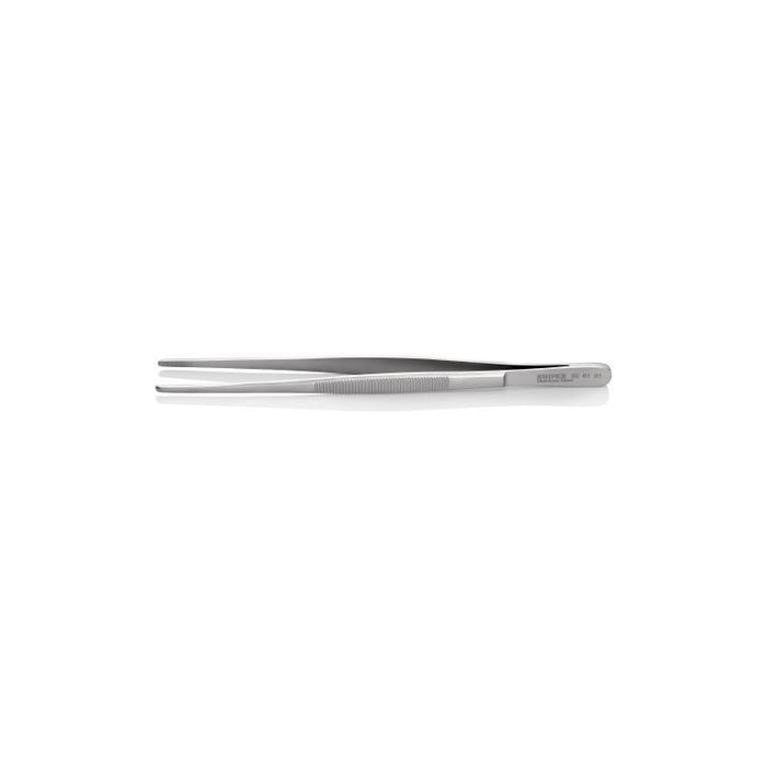 Knipex 92 61 01 Stainless Steel Gripping Tweezers-Blunt Tips