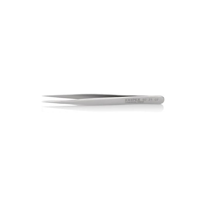 KNIPEX 92 21 07 Stainless Steel Gripping Tweezers-Needle Point Tips
