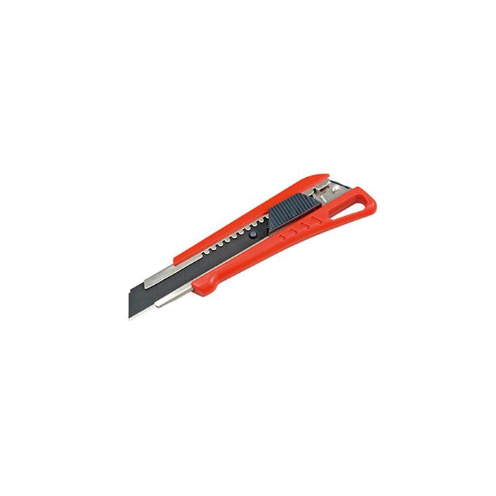 Tajima Tool LC-520 Auto Lock Knife with Ergonomic Handle and 3 Razar snap-blades, 3/4-Inch, Black