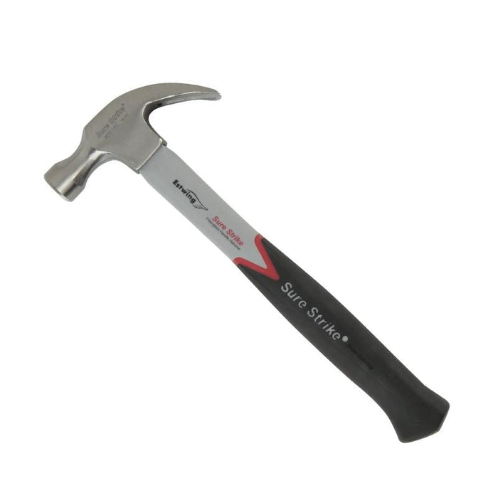 Estwing MRF16C Sure Strike 16 Oz Fiberglass Curved Claw Hammer