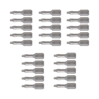 Vessel Tools NTTX10254P25K Neck Torsion Power Bits, T10 x 25.4 mm, Bulk 25 Pc.