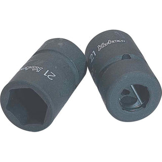 Ko-Ken NV14400-18 1/2 In Sq. Dr. Socket 18 mm 6 Point Length 54 mm Sleeve Drive