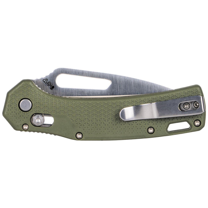 Klein Tools OGK001GNT Resurgence Hunting Pocket Knife, Green & Tanto