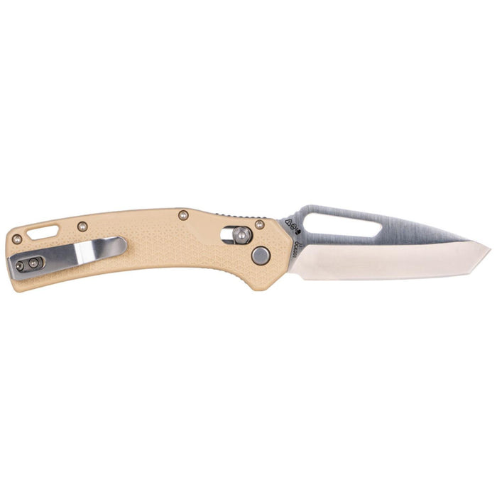 Klein Tools OGK001TNT Resurgence Hunting Pocket Knife, Sand & Tanto