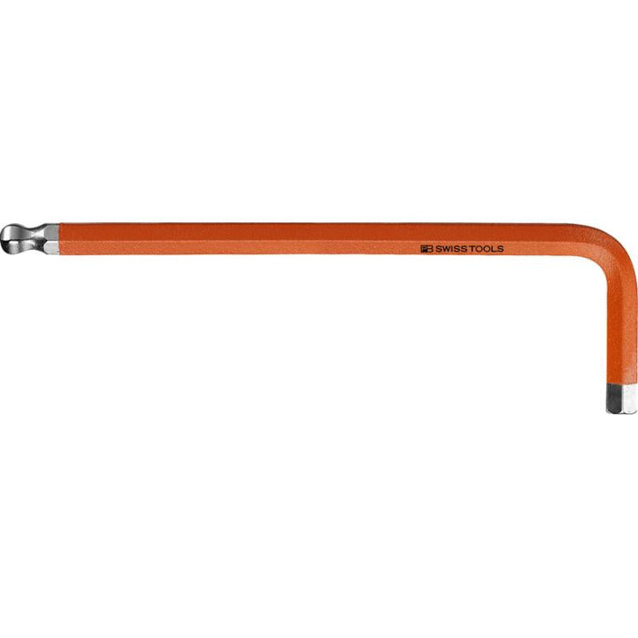 PB Swiss Tools PB 212.5 OR Rainbow L-key, Inbus With Ball End, Orange, 5 mm