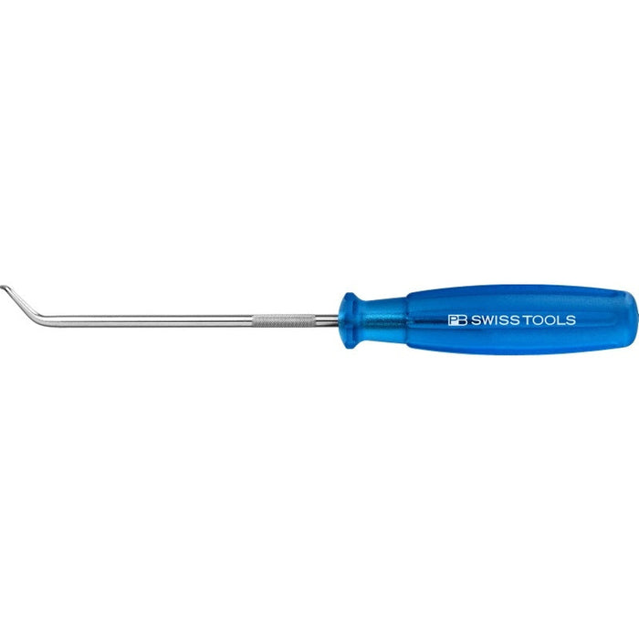 PB Swiss Tools PB 7678.3-80 BL Curved Tip PickTool With Multicraft Handle, Double-Bent
