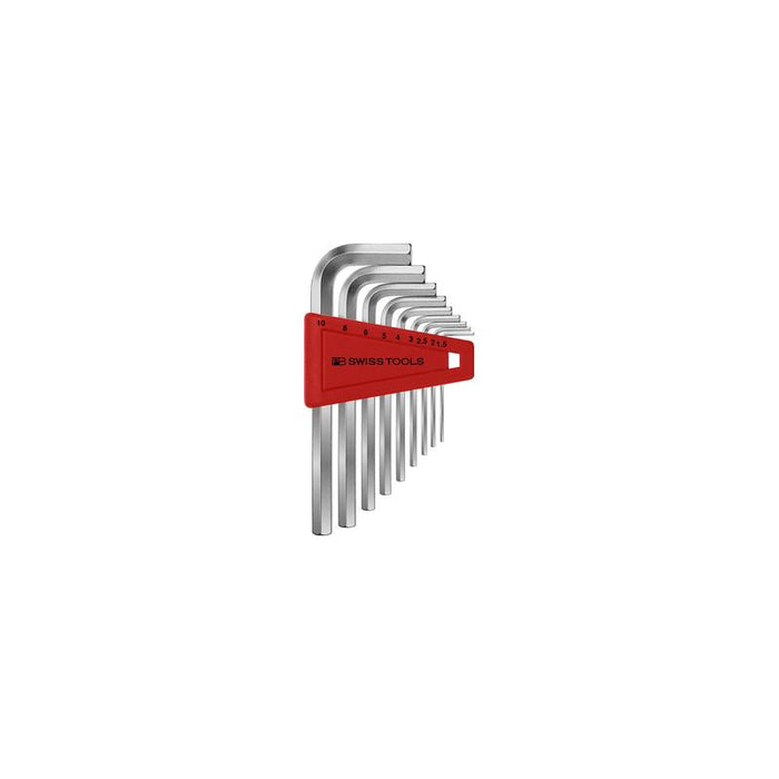 PB Swiss PB 210.H-10 Key L- Wrenches, set in a practical plastic holder