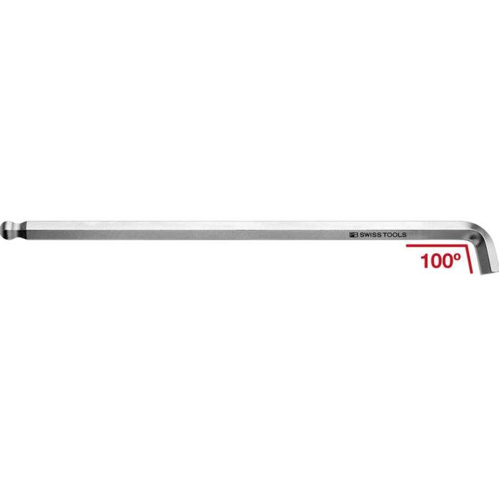 PB Swiss  PB 2212.L 10 Hex Key L - Wrench Long  with Ball Point  And  With Short Key, L.220 mm