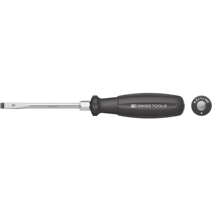 PB Swiss PB 8102.DN 5-150 Swiss Grip Screwdrivers, with Hex Wrench for Slotted Screws, SL - 8 mm