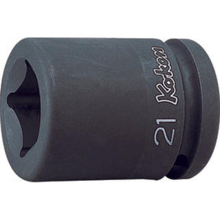 Ko-Ken PW6P-35X17 3/4 Sq. Dr. Rear Wheel Nut Socket 35 x 17mm Hex x Square Length 75mm Color coded