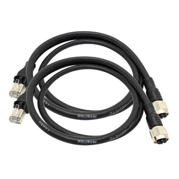 TREND Networks R151059 2 x PROFINET RJ45 (m) - M12 (f) X Coded 1m Adapter Cable