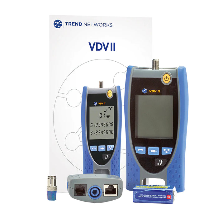 TREND Networks R158000 VDV II Cable Tester Kit
