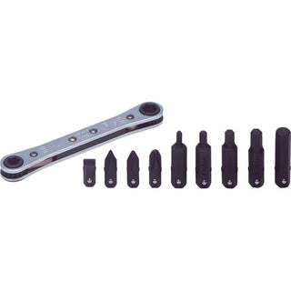 Ko-Ken R810B Bit Ratchet Set 10 Pieces