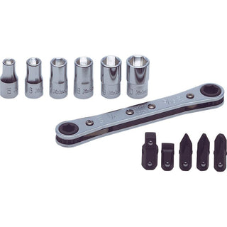 Ko-Ken R810C Socket Set 5-10 mm 6 Point 12 Pieces